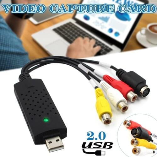 New Hot VHS to Digital File Converter Express USB 2.0 to Video Grabber Audio AV TV Card 2021
