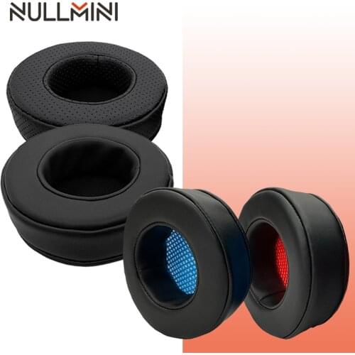 NullMini Replacement Earpads for Philips Fidelio X2 X2HR X2-HR Earphone Thicken Leather Sleeve Headset