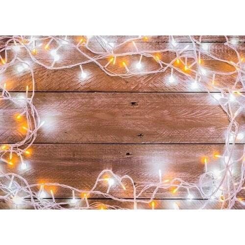 Light Glitter Wooden Board Vinyl Photo Background Computer Printed Photography Backdrop Photobooth for Photo Studio Props