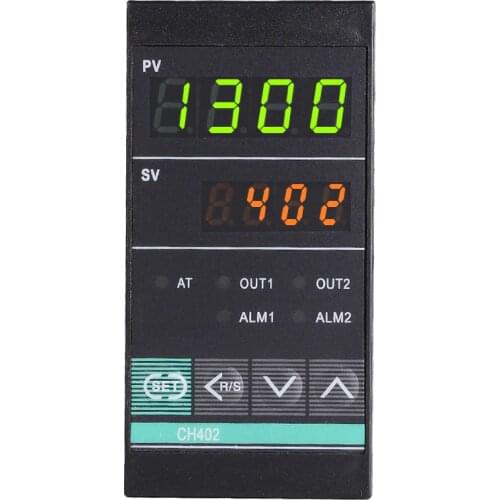 Oven Thermocontroller Digital Temperature Regulator PID Temperature Controller CH402 Relay Output,Vertical 48*96mm