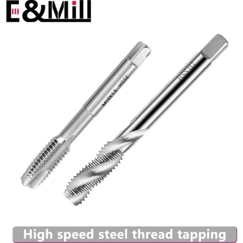 Cobalt-plated titanium taps Stainless steel special taps Machine-use tip tapping drill bit power wire m2 m4 m5 m6 tap drill mill