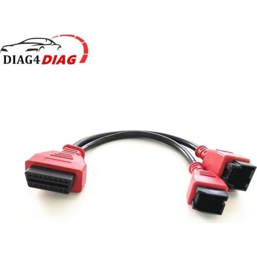 Universal For Chrysler 12+8 Adapter Connector Cable Adapter for Autel MaxiSys Programming Cable After 2018 Year
