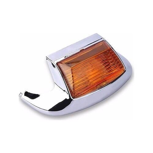 Amber Front Fender Tip Light for Harley FLHTCU Ultra Classic FLSTC FLHT Electra