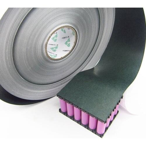 18650 lithium-ion battery highland barley paper wide 120MM back glue green shell paper self-adhesive insulation pad thickness 0