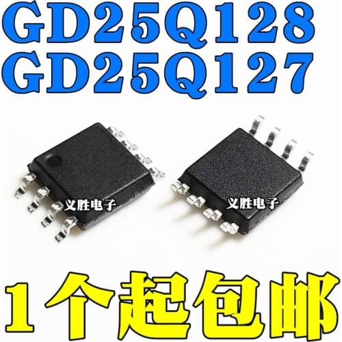 2 pçs/lote GD25Q128CSIG GD25Q127CSIG 128Mbit 16MB SOP8