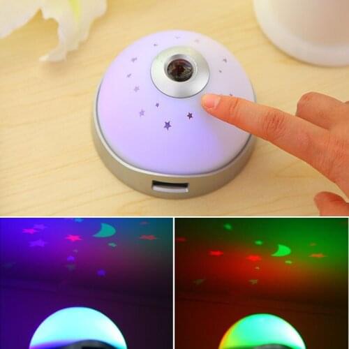 2018 Sky Star 7 Color Changeable Children Baby Room Night Light Projector Lamp Bedroom Alarm Clock Kids Baby Novelty Lighting