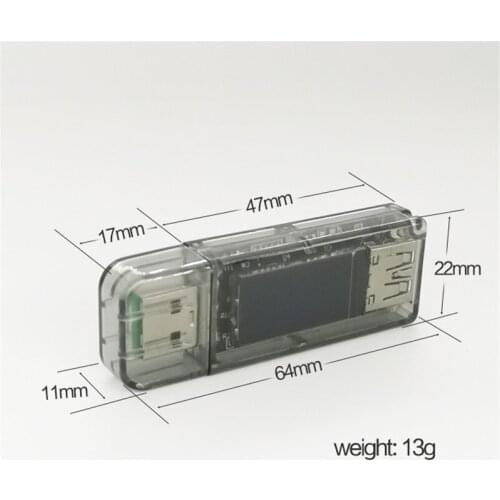5A USB tester color screen, voltage and current meter, power capacity, fast charging protocol, charger treasure UT