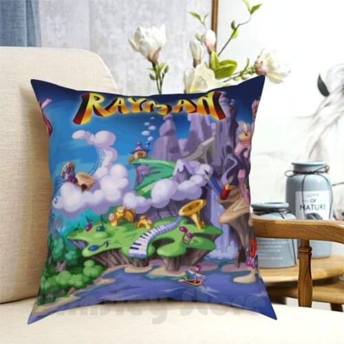 Rayman-The Valley Pillow Case Printed Home Soft Throw Pillow Rayman Playstation Windows Ray Limbs Origins Legends Dos