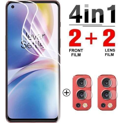 4-in-1 Hydrogel Film for OnePlus Nord2 5G Screen Protector Protective films For One Plus One+ Nord 2 5G safety film not glass