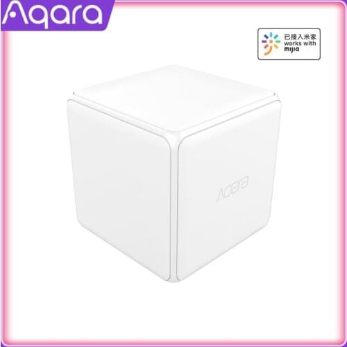 Aqara Magic Cube Controller Zigbee Version Controlled by Six Actions For Smart Home Device work with mijia home app