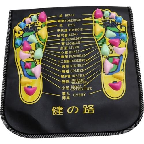 Foot Massager Mat Reflexology Walk Stone Pain Relieve Leg Mat Health Care Pad