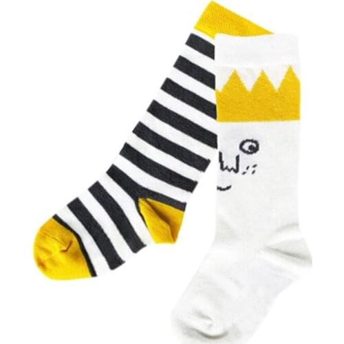Kids Cute Cotton Soft Leg Warmer Socks Striped Spring Winter Infant Toddlers Sock wf