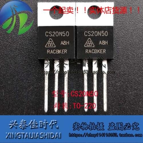 Original new 5pcs/ CS20N50 CS20N50A8H TO-220