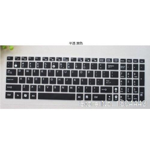 For Asus ZX50J FX50JK W519L Y581C X550V r557l 15 17 inch Notebook keyboard cover Silicone Protective Keyboard Covers