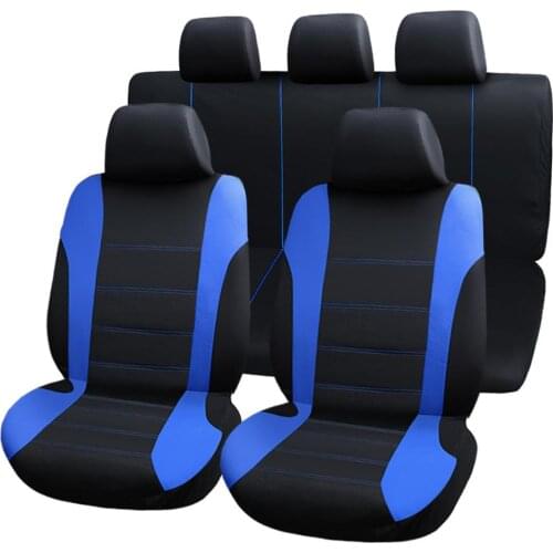 Universal Fashion Style Front Back Car Seat Covers Set Car Interior Seat Protector Covers