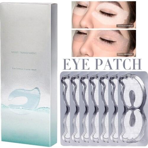 Moisturizing Eye Mask Hyaluronic Acid Eye GEL Patches Reducing Dark Circles Eye Care Supply for Puffy Eyes Fine Wrinkles WH998