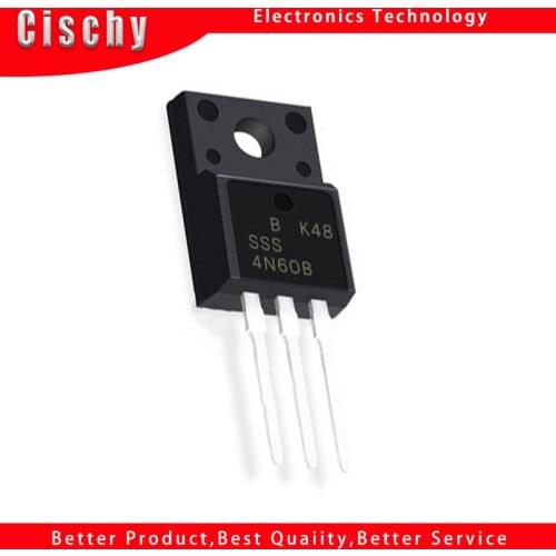 1pcs/lot SSS4N60B 4N60B TO-220F