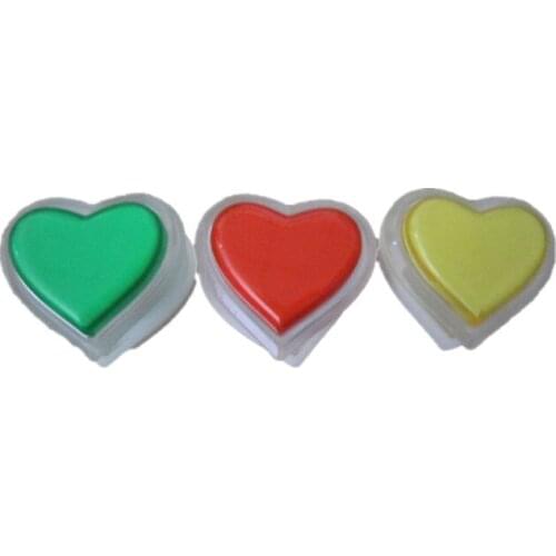 10 Pcs Newest Heart-Shaped Microswitch LED Push Button With Light For Arcade Game Machine