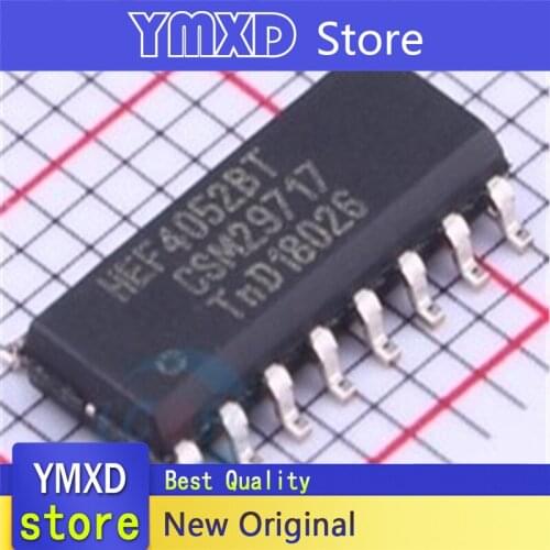 10pcs/lot New Original HEF4052BT HCF4052 CD4052BM patch SOP16 logic chip IC In Stock