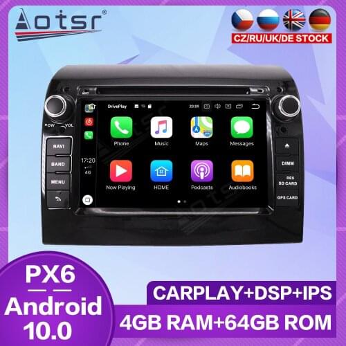 Car Radio For Fiat Ducato 2006 - 2019 Android Multimedia DVD Player HD Screen Carplay GPS Navigation Auto Stereo Head Unit Video
