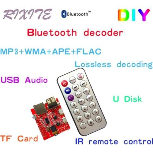 Bluetooth MP3 decoding module audio receiving board Lossless car speaker amplifier modified Bluetooth 4.1 circuit board XY-BT