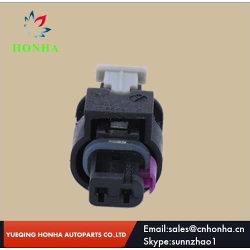 2 way female fuel injector automotive connector 4F0 973 702 1-1718643-1 for Tyco AMP