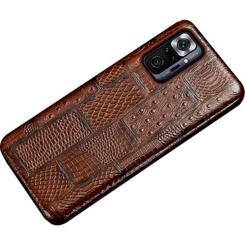 Genuine Retro Leather Case for Xiaomi Redmi Note 10 Pro 9 8 pro 9s 7 Cover For Mi 10 11 Ultra 10T Lite 9T 9 Poco X3 Pro F3 M3 F2