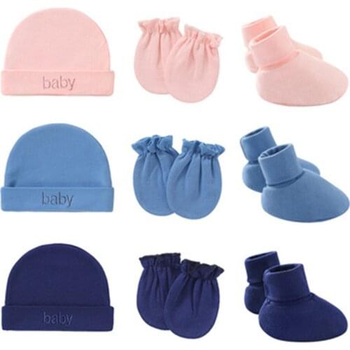 Baby Cotton Striped Knit Hats Newborn Toddler Kids Boys Girls Unisex Hat Lovely Rabbit Ear Hats 0-6 Months
