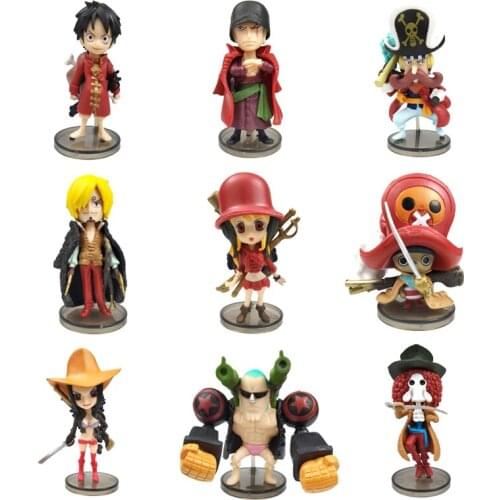 Anime Model Figurine toys Luffy Zoro Sanji Trafalgar Law Nami PVC Anime Collection Peripherals Doll Japan anime figure gift