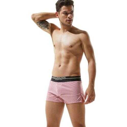 Hot Sale Sexy Cotton Arrow Pants Men Sleepwear Shorts For Male Stripe Casual Shorts Cortos Hombres Mens Pajamas Pants