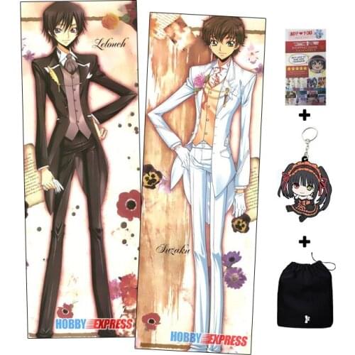 Hobby Express Lelouch vi Britannia Dakimakura Japanese Hugging Body Pillow Cover CGLR15