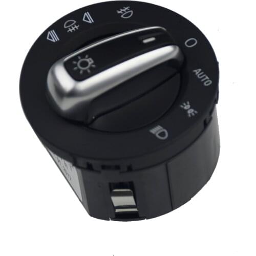 For Audi A6 C6 4F S6 RS6 Q7 A6 4F Chrome Headlight Fog Lamp control Switch 4FD 941 531A