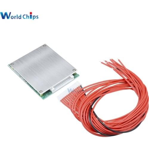 13S 35A 48V 18650 Battery Pack BMS PCB Board Li-ion Lithium PCM w/ Balance Integrated Circuits Board Module for e-bike ebicycle
