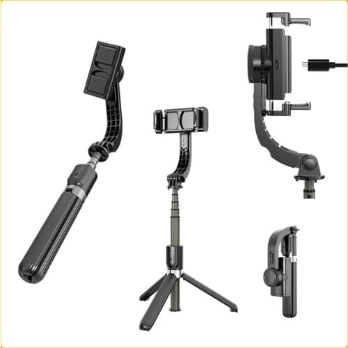 L08 Handheld Stabilizer Selfie Stick Tripod 3 in 1 with Remote Holder Selfie Monopodfor Phone Mobile Phone Accessories