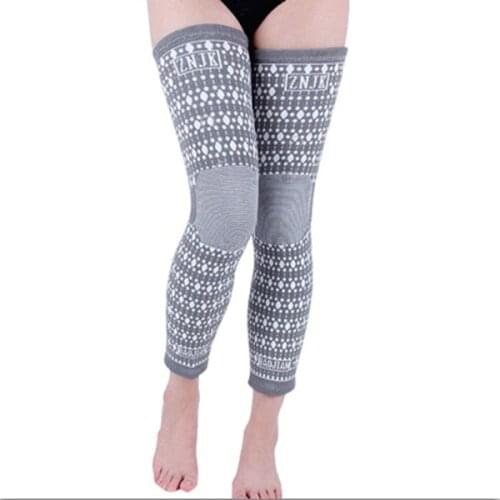 Magnetic Therapy Knitting Healthy Knee Support Sleeve Pads Knee Protective Brace Free Ship