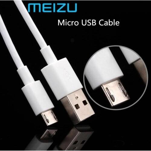 Meizu Micro USB Cable 100CM Data Line Original Mei zu 2A Fast charge Micro Cable For M5s M6s M5 M6 M3 M2 Note MX5 MX4 U10 U20 E2
