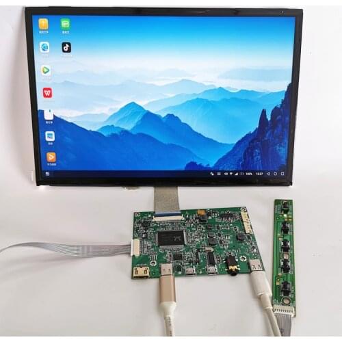 Mini HDMI+Type-C+Audio LCD driver board+10.1 inch LCD panel VVX10T025J00 2560 * 1600 2K LCD DYI kits for Raspberry Pi 3B 2