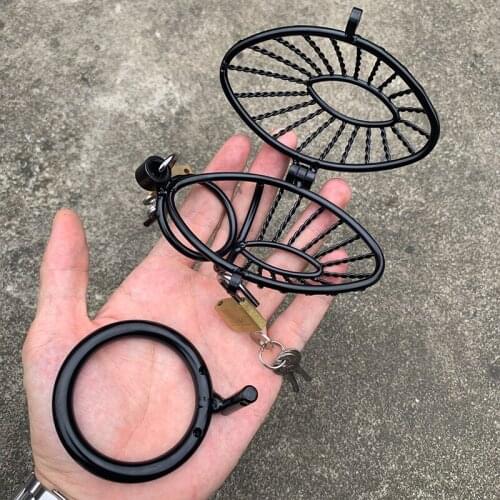 Male Chastity Cage Cock Ring The Cage of Shame Male Chastity Device Erotic Urethral Lock Chastity Belt Chastity Cage Men Sex Toy