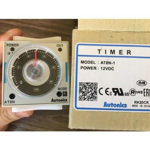 New original authentic AT8N-1 Autonics timer 12v 10m