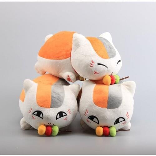 32 cm Anime Cat Plush Toys Doll Cute Cartoon Cat Teacher Eating Gourd Figure Stuffed Animals Toys Peluche Women Kids Gift