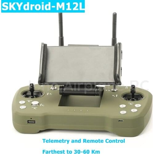 Skydroid M12L 30-60km Remote Control Wireless Data Link Digital Video Downlink for UAV Plane Robot Plant Repeater Station