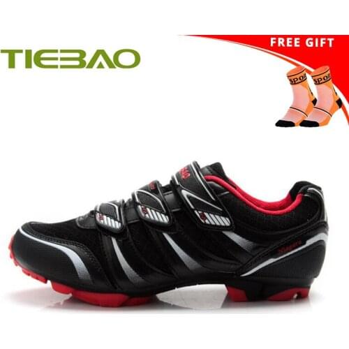 Tiebao Sapatilha Ciclismo Mtb Cycling Shoes Men Women Self-locking Breathable Mountain Bike Shoes Athletic Bicycle Sneakers