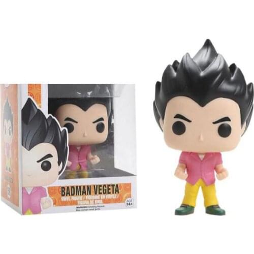 Funko pop Vegeta 158# Vinyl Action Figures Collection Model Children Toys