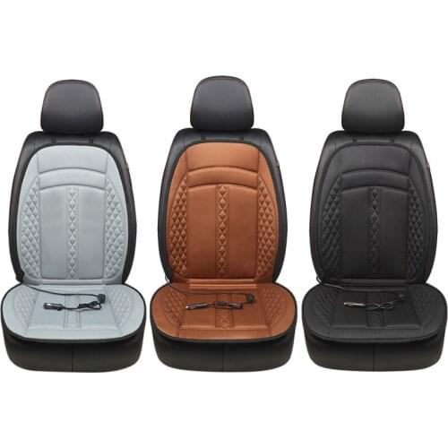 Winter Car Seat Heater 12V Smart Heated Seat Cushion Non-Slip Auto Warmer Pad B36B
