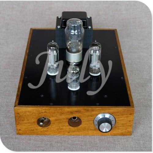 12AX7 + 6C19 electron tube headphone amplifier Pure bile ear amp rectification No noise, frequency response range: 20HZ-20KHZ