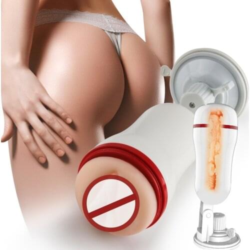 Masturbation Cup Pocket Pussy Male Soft Silicone Male vagina Glans Stimulate Massager Sex Toys Adult Products For Men