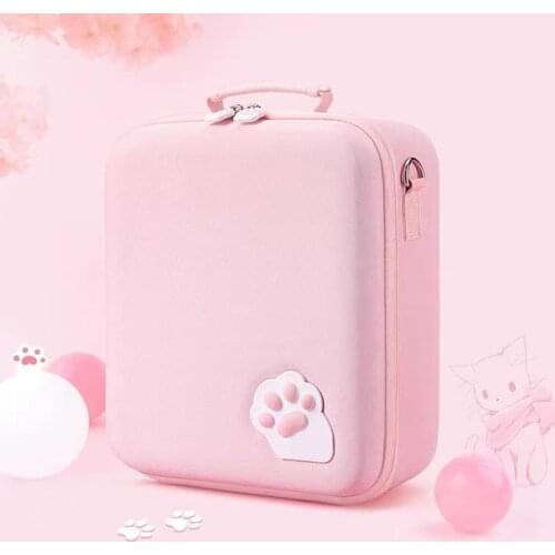 Tree House Case Compatible with Switch, Protective Travel System Case with 18 Game-Card Slots for Switch Console, Pro Controller