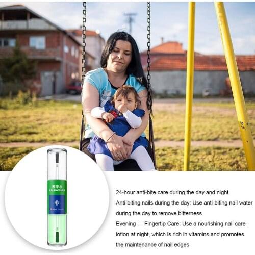 Childrens Anti-biting Nails Bitter Water Edible Safe Day Nail Fingernails Night Eating Stop And Oil Nutrition For Baby P4P0