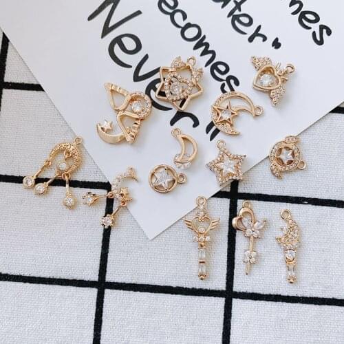 DIY jewelry accessories wholesale alloy electroplating 2021 new set retro court style necklace pendant