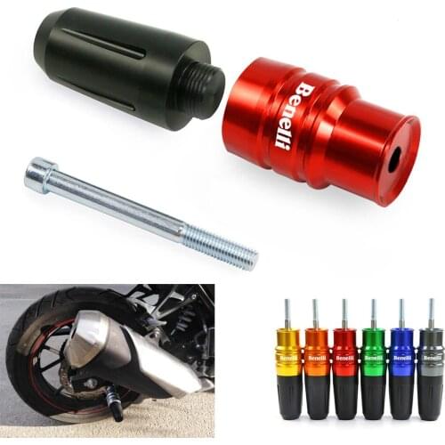 For BENELLI TNT125 135 TNT300 TNT600 BN600 BN302 BN TNT300 302 600 Jinpeng 502 TRK502 Crash Pads Exhaust Sliders Frame Protector